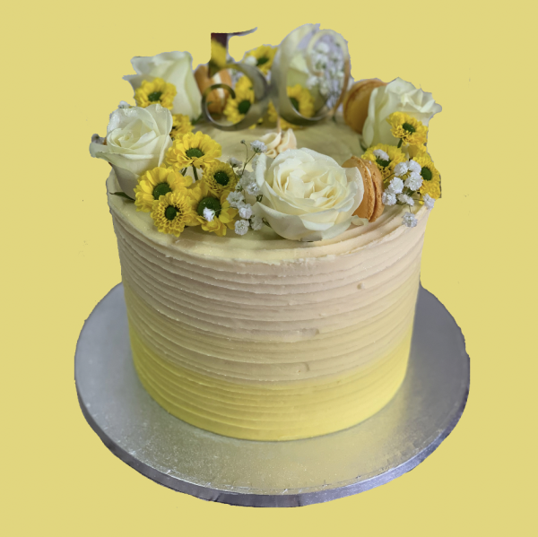 Floral Ridge Cake